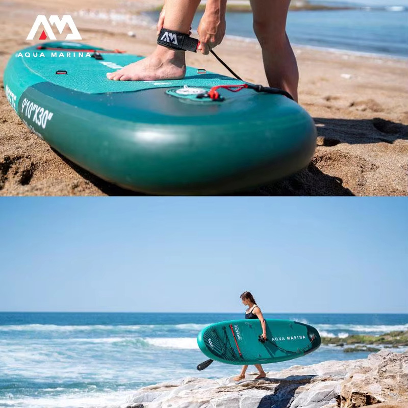 Surfboard Leash - AQUA MARINA Deska Surfingowa BREEZE Nadmuchiwana
