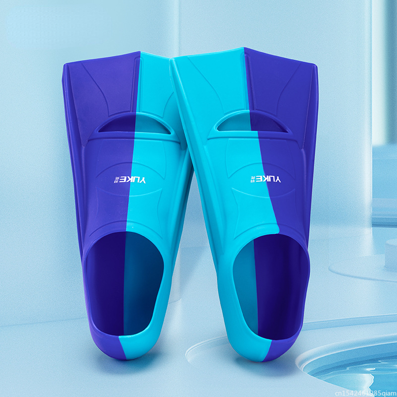 Snorkel Set - Profesjonalne silikonowe płetwy do treningu pływackiego,