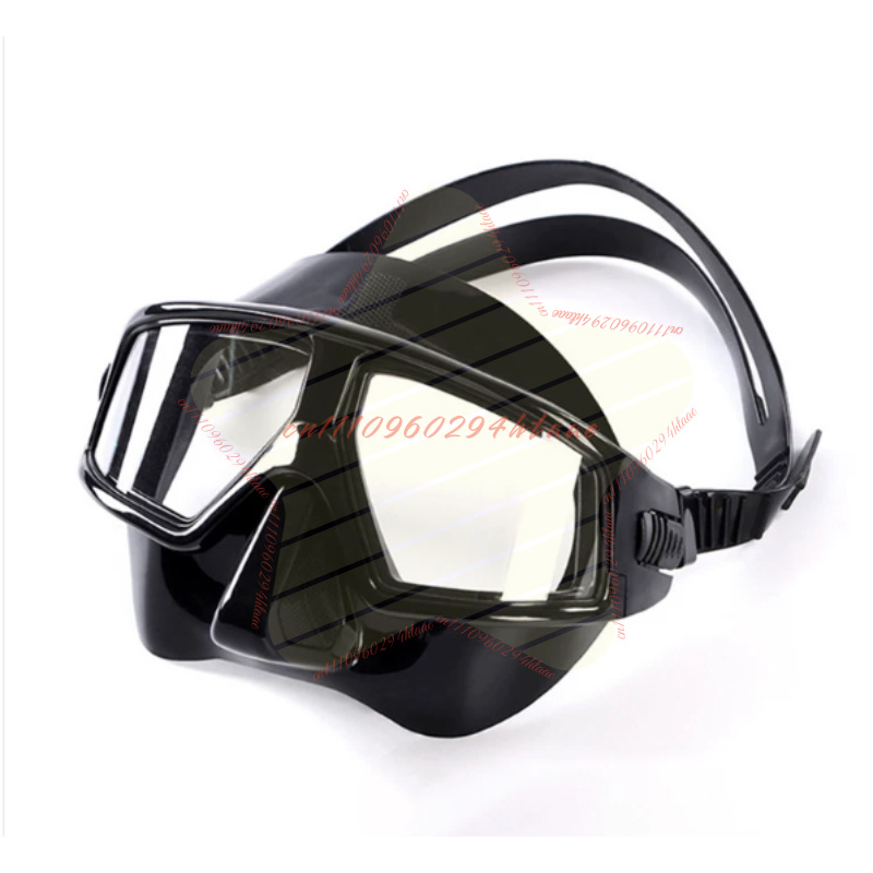 Diving Mask - Maska do freedivingu, półmaska, lekka, o