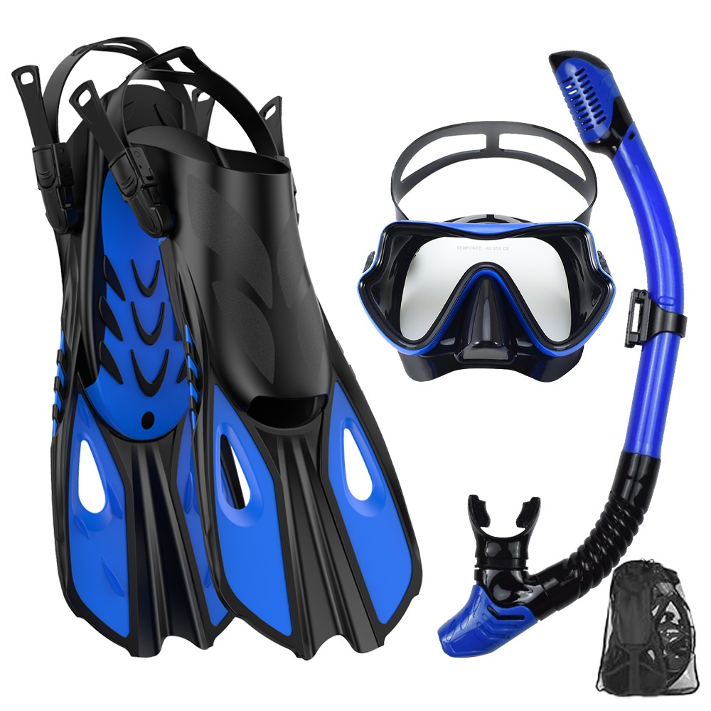 Diving Mask - Zestaw do snorkelingu: maska do nurkowania