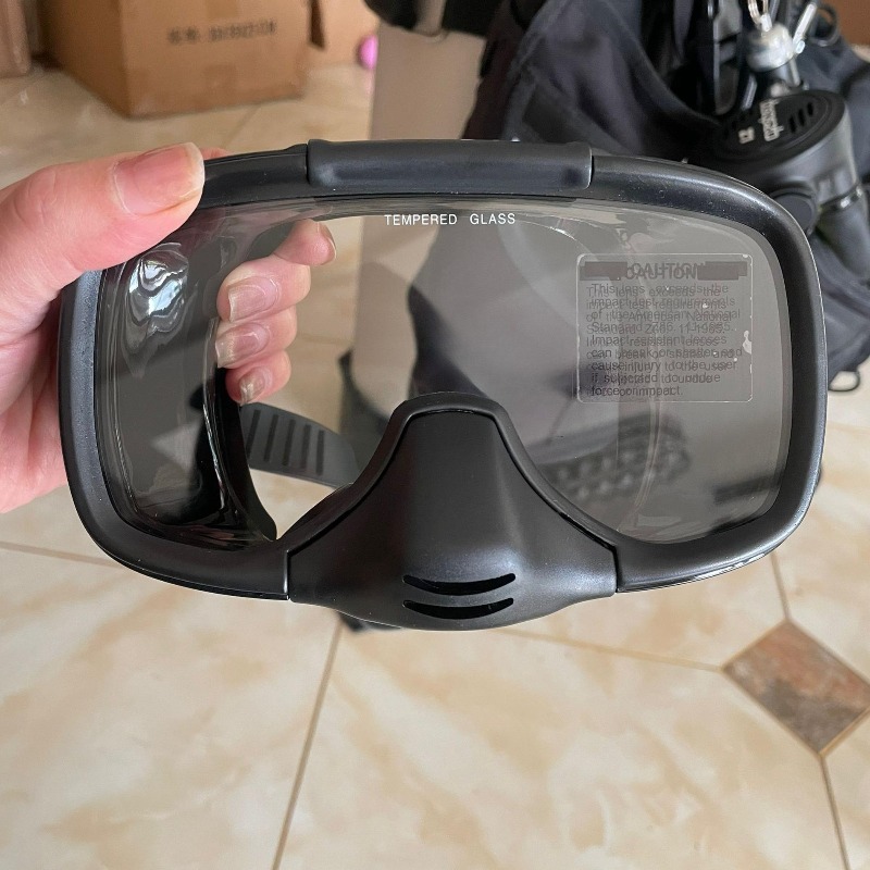Okulary do nurkowania z powłok – Diving Mask recenzja i cena